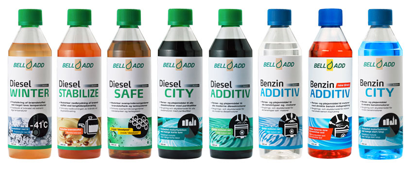 Bell add additiver billede